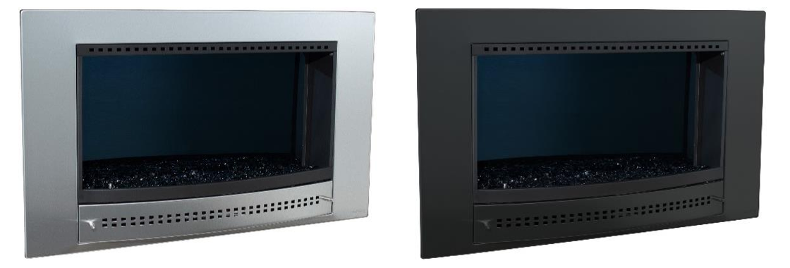 Chad-O-Chef Classic Fireplace Black Mirror Back - VFP800