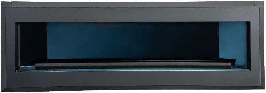 Chad-O-Chef Elegance Hanging Fireplace with Black Casing - VFE210-B