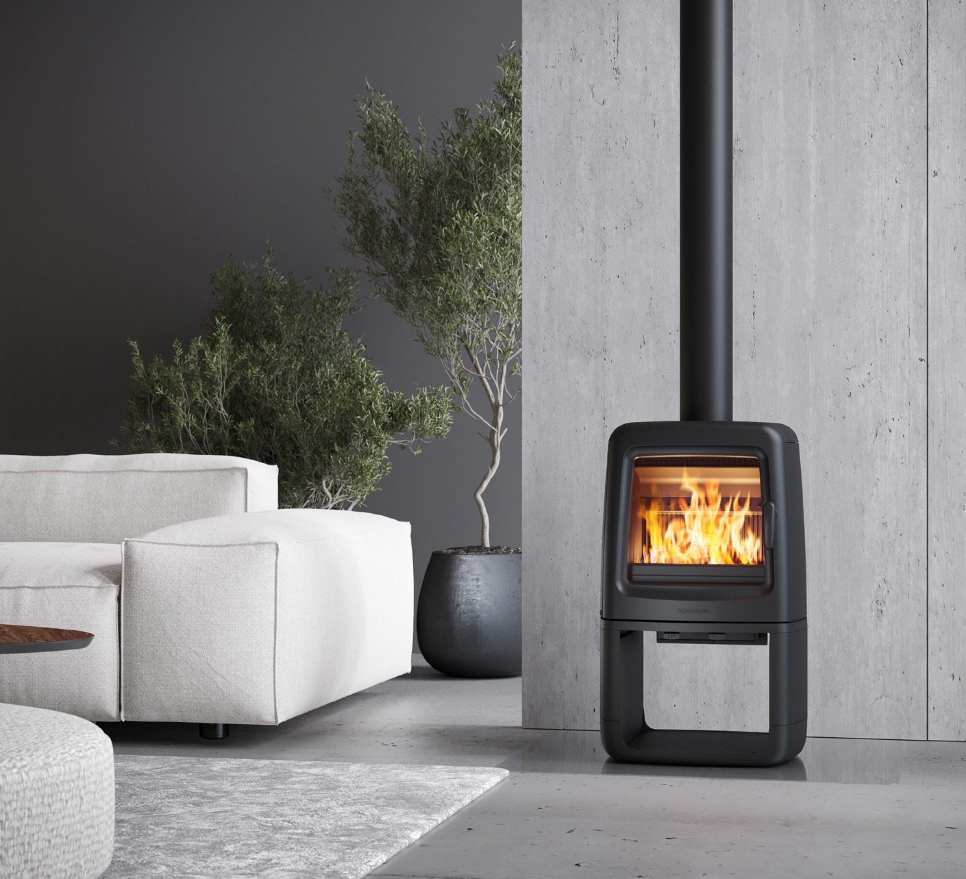 Nordflam Roma wood fireplace stove