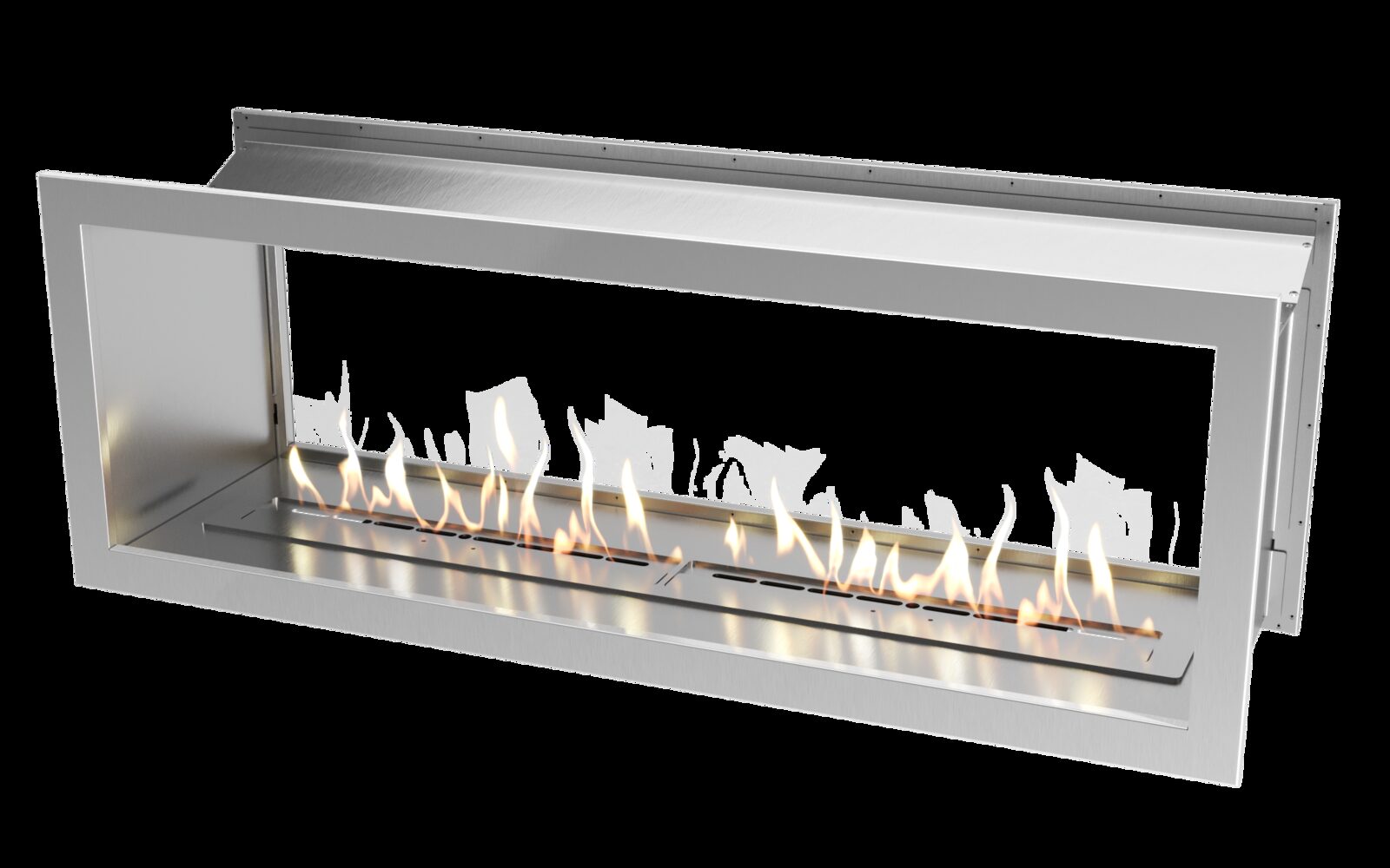 Built-In Firebox — Double Sided