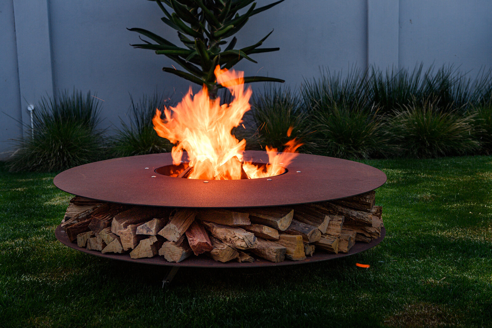 Discus Wood Fire Pit